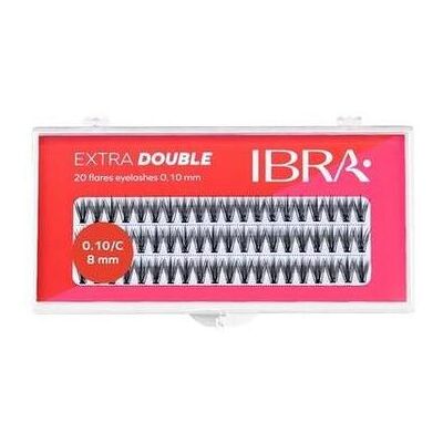 Ibra, Künstliche Wimpern, Tufts Of False Eyelashes Extra Double C 0.10-8Mm (Künstliche Wimpern) Ibra, Künstliche Wimpern, Tufts Of False Eyelashes Extra Double C 0.10-8Mm (Künstliche Wimpern)