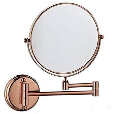 Uniq, Kosmetikspiegel, Wall Mirror with 10x Magnification in Rose Gold Uniq, Kosmetikspiegel, Wall Mirror with 10x Magnification in Rose Gold