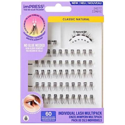Kiss Künstliche Wimpern, imPRESS Individual Lash Multipacks 01 (Künstliche Wimpern) Kiss Künstliche Wimpern, imPRESS Individual Lash Multipacks 01 (Künstliche Wimpern)