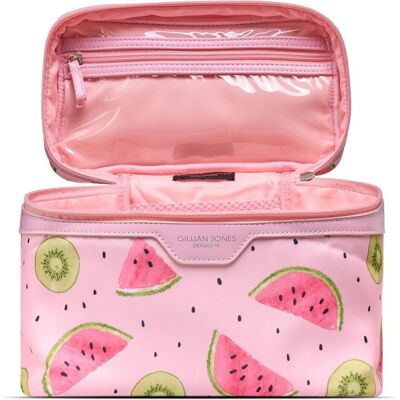 Cimi, Zubehör Make-up, Gillian Jones - Urban Travel Beauty Box - Watermelon & Kiwi - 25.5 cm x 17 cm x 14 cm Cimi, Zubehör Make-up, Gillian Jones - Urban Travel Beauty Box - Watermelon & Kiwi - 25.5 cm x 17 cm x 14 cm