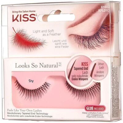 KISS Looks so Natural Kunstwimpern - Shy Künstliche Wimpern Damen KISS Looks so Natural Kunstwimpern - Shy Künstliche Wimpern Damen