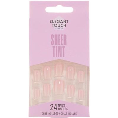 Elegant Touch, Nagelstyling + Kunstnägel, -Artificial Nails - Sheer Tint Ballerina Pink (Kunstnägel, Ballerina Pink) Elegant Touch, Nagelstyling + Kunstnägel, -Artificial Nails - Sheer Tint Ballerina Pink (Kunstnägel, Ballerina Pink)