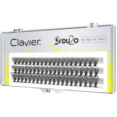 Clavier, Künstliche Wimpern, BeDU2O Double Volume kępki rzęs Mix 9-10-11mm (Künstliche Wimpern) Clavier, Künstliche Wimpern, BeDU2O Double Volume kępki rzęs Mix 9-10-11mm (Künstliche Wimpern)