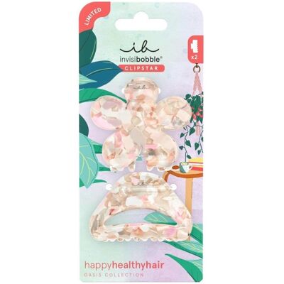 Invisibobble, Haarklammer + Haarclips, Clipstar M Oasis Refreshed Bloom 2 Piece Hair Clip Set (2 Stk.) Invisibobble, Haarklammer + Haarclips, Clipstar M Oasis Refreshed Bloom 2 Piece Hair Clip Set (2 Stk.)
