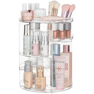 Uniq, Zubehör Make-up, 360 rotating makeup organizer - Clear Uniq, Zubehör Make-up, 360 rotating makeup organizer - Clear