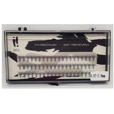 Ibra, Künstliche Wimpern, Tufts Of False Eyelashes Super Naturals 0.07 C-8Mm (Künstliche Wimpern) Ibra, Künstliche Wimpern, Tufts Of False Eyelashes Super Naturals 0.07 C-8Mm (Künstliche Wimpern)