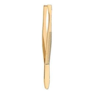 Pinzette, Cosmetic Tweezers Simple Gold 1090 Pinzette, Cosmetic Tweezers Simple Gold 1090