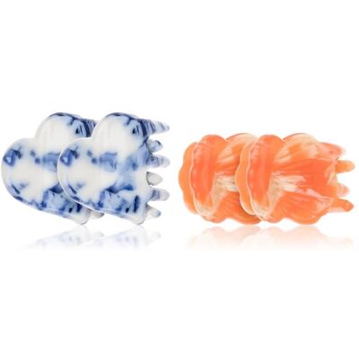Invisibobble, Haarklammer + Haarclips, Clipstar Mittelmeer Minis (4 Stk.) Invisibobble, Haarklammer + Haarclips, Clipstar Mittelmeer Minis (4 Stk.)