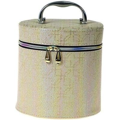 Adar, Zubehör Make-up, L-förmiger Koffer mit Spiegel, 20x19x20cm Adar, Zubehör Make-up, L-förmiger Koffer mit Spiegel, 20x19x20cm