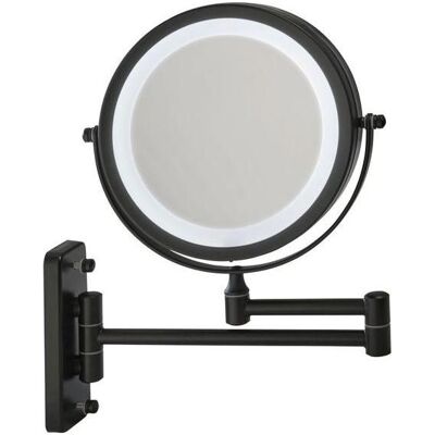 Glow up, Kosmetikspiegel, - Makeup Artist Mirror - Double Sided w. LED - Black Glow up, Kosmetikspiegel, - Makeup Artist Mirror - Double Sided w. LED - Black