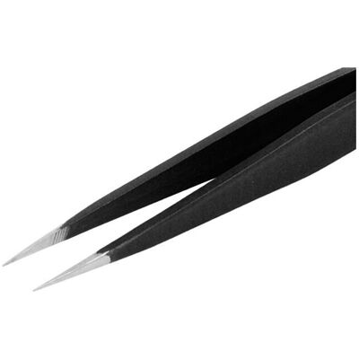 Piergiacomi, Pinzette, ESD Pinzette, mit feinen Spitzen, 120 mm Piergiacomi, Pinzette, ESD Pinzette, mit feinen Spitzen, 120 mm