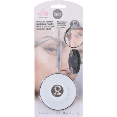 Touch, Kosmetikspiegel, Mirror + Tweezer Touch, Kosmetikspiegel, Mirror + Tweezer