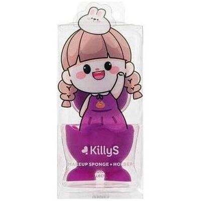 KillyS, Bodylotion, Tamagotchi Girl Makeup Sponge With Stand Violet 1Pc KillyS, Bodylotion, Tamagotchi Girl Makeup Sponge With Stand Violet 1Pc