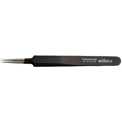 Wiha, Pinzette, ZP18014110 Präzisionspinzette Professional ESD Wiha, Pinzette, ZP18014110 Präzisionspinzette Professional ESD