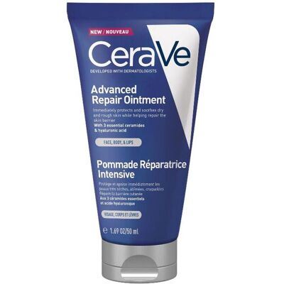 CeraVe Fortgeschrittene Reparatur Salbe - Hautbarriere für Gesicht, Körper & Lippen CeraVe Fortgeschrittene Reparatur Salbe - Hautbarriere für Gesicht, Körper & Lippen