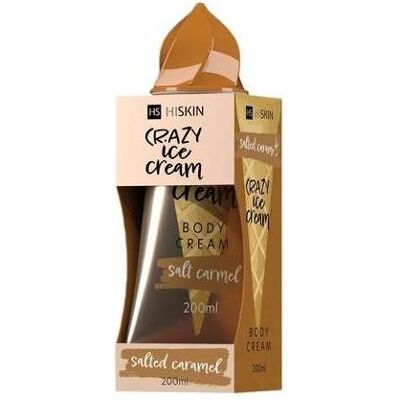Hiskin, Bodylotion, Crazy Ice Cream Körpercreme Salted Caramel 200ml (Body Butter, Körpercreme, 200 ml) Hiskin, Bodylotion, Crazy Ice Cream Körpercreme Salted Caramel 200ml (Body Butter, Körpercreme, 200 ml)