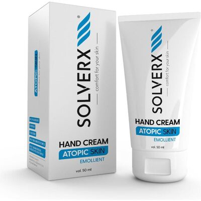 Solverx, Handcreme, Atopic Skin Hand And Nail Cream For Atopic Skin 50Ml (50 ml) Solverx, Handcreme, Atopic Skin Hand And Nail Cream For Atopic Skin 50Ml (50 ml)