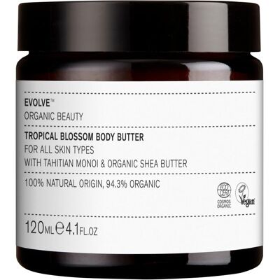 Evolve, Bodylotion, - Tropical Blossom Body Butter (Body Butter, 120 ml) Evolve, Bodylotion, - Tropical Blossom Body Butter (Body Butter, 120 ml)