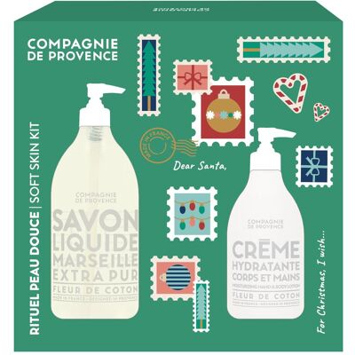 La Compagnie de Provence, Handcreme, COMPAGNIE DE PROVENCE - Extra Pur Cotton Duo (300 ml) La Compagnie de Provence, Handcreme, COMPAGNIE DE PROVENCE - Extra Pur Cotton Duo (300 ml)
