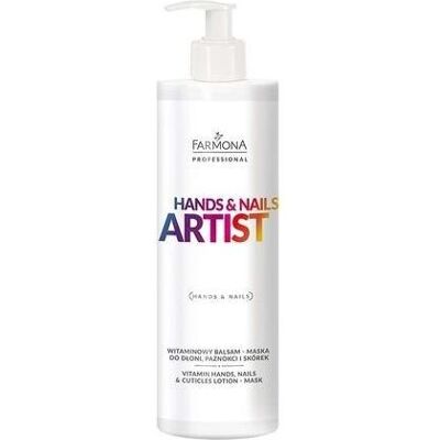 Farmona, Handcreme, Professional Hands & Nails & Artist Vitamin Lotion-Mask For Hands. Nails And Cuticles 280Ml (280 ml) Farmona, Handcreme, Professional Hands & Nails & Artist Vitamin Lotion-Mask For Hands. Nails And Cuticles 280Ml (280 ml)