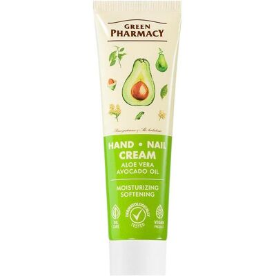 Green Pharmacy Aloe Hand Cream - Feuchtigkeitsspendende Hand- & Nagelcreme - 100ml Green Pharmacy Aloe Hand Cream - Feuchtigkeitsspendende Hand- & Nagelcreme - 100ml