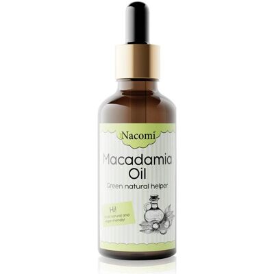 Nacomi, Bodylotion, Macadamia Öl naturalny olejek do ciała i twarzy 50ml (Körperöl, 50 ml) Nacomi, Bodylotion, Macadamia Öl naturalny olejek do ciała i twarzy 50ml (Körperöl, 50 ml)