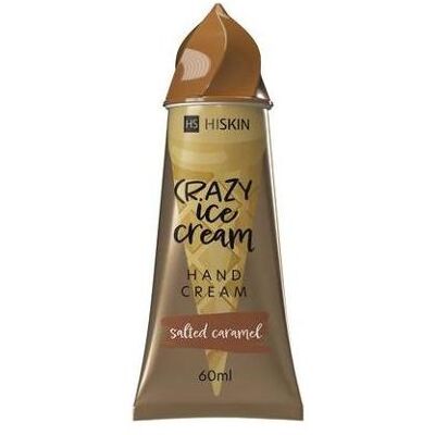 Hiskin, Handcreme, Crazy Ice Cream Handcreme gesalzenes Karamell 60ml (60 ml) Hiskin, Handcreme, Crazy Ice Cream Handcreme gesalzenes Karamell 60ml (60 ml)