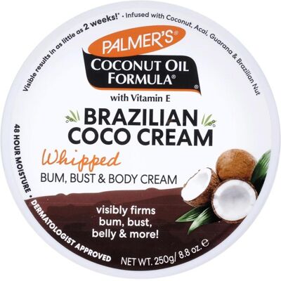 Palmers, Bodylotion, Palmer's Brazilian Coco Whipped Cream masło do ciała 250g (Körpercreme, 250 ml) Palmers, Bodylotion, Palmer's Brazilian Coco Whipped Cream masło do ciała 250g (Körpercreme, 250 ml)