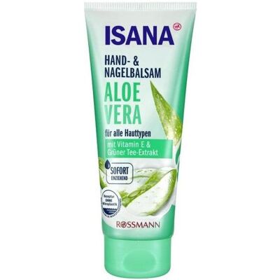 Isana, Handcreme, Nagelbalsam 100ml AloeV (100 ml) Isana, Handcreme, Nagelbalsam 100ml AloeV (100 ml)