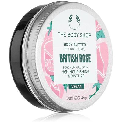 The Body Shop Britische Rose Körperbutter - Feuchtigkeitscreme für normale Haut The Body Shop Britische Rose Körperbutter - Feuchtigkeitscreme für normale Haut