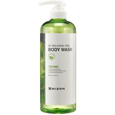 Mizon Mein Entspannungszeit Teebaum-Duschgel - Für Problemhaut & Fettige Haut - 800ml Mizon Mein Entspannungszeit Teebaum-Duschgel - Für Problemhaut & Fettige Haut - 800ml