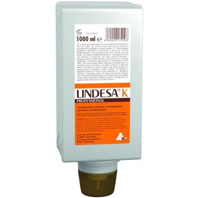 Lindesa, Handcreme, PROFESSIONAL K Hautschutzcreme 1,0 l (1000 ml) Lindesa, Handcreme, PROFESSIONAL K Hautschutzcreme 1,0 l (1000 ml)