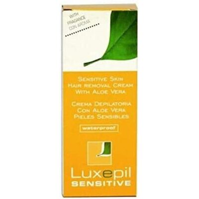 Luxepil, Wachs + Enthaarungscreme, Sensitive Classic Depilatory Cream krem do depilacji ze szpatułką 150ml (1x, 150 ml) Luxepil, Wachs + Enthaarungscreme, Sensitive Classic Depilatory Cream krem do depilacji ze szpatułką 150ml (1x, 150 ml)