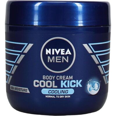 NIVEA, Bodylotion, Men Cool Kick Body Cream 400ml (Körpercreme, 400 ml) NIVEA, Bodylotion, Men Cool Kick Body Cream 400ml (Körpercreme, 400 ml)