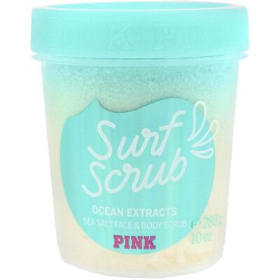 Victoria's Secret, Duschmittel, Victoria s Secret Pink Surf Scrub Ocean Extract Wash Sea Salt Face & Body Scrub 283 g (283 ml) Victoria's Secret, Duschmittel, Victoria s Secret Pink Surf Scrub Ocean Extract Wash Sea Salt Face & Body Scrub 283 g (283 ml)