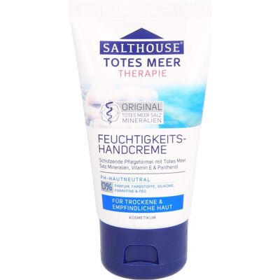 Salt House Dead Sea Handcreme - Feuchtigkeit, Nährstoff, 75ml Salt House Dead Sea Handcreme - Feuchtigkeit, Nährstoff, 75ml