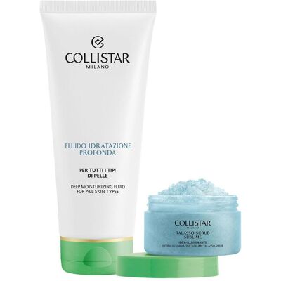 Collistar, Duschmittel, Deep Hydration Fluid 200ml Illuminating Thalasso Scrub 150g (200 ml) Collistar, Duschmittel, Deep Hydration Fluid 200ml Illuminating Thalasso Scrub 150g (200 ml)