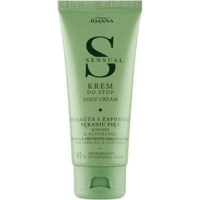 Joanna, Fusspflegemittel, Sinnliche Fusscreme für Frauen mit Urea, Hanf und Panthenol 100g (Fusscrème & Fussgel) Joanna, Fusspflegemittel, Sinnliche Fusscreme für Frauen mit Urea, Hanf und Panthenol 100g (Fusscrème & Fussgel)