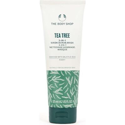 The Body Shop Teebaum 3-in-1 Wasch, Peeling & Maske - Hautpflege The Body Shop Teebaum 3-in-1 Wasch, Peeling & Maske - Hautpflege
