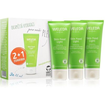 Weleda - Skin Food Light Gesicht & Körper - Für Frauen, 3x75ml Weleda - Skin Food Light Gesicht & Körper - Für Frauen, 3x75ml