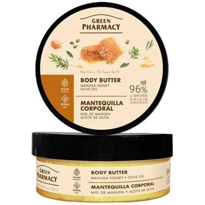 Macrovita, Bodylotion, Green Pharmacy Körperbutter mit Manukahonig und Olivenöl 200 ml (Body Butter, 200 ml) Macrovita, Bodylotion, Green Pharmacy Körperbutter mit Manukahonig und Olivenöl 200 ml (Body Butter, 200 ml)