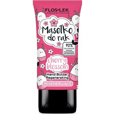 Floslek, Handcreme, Hand Care Hand Butter Regenerating Cherryoosom (50 ml) Floslek, Handcreme, Hand Care Hand Butter Regenerating Cherryoosom (50 ml)