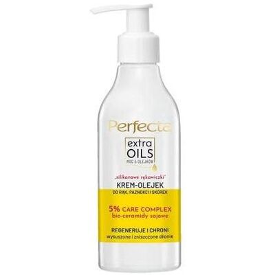 Perfecta, Handcreme, Extra Öle silikonowe rękawiczki krem do rąk 195ml (195 ml) Perfecta, Handcreme, Extra Öle silikonowe rękawiczki krem do rąk 195ml (195 ml)