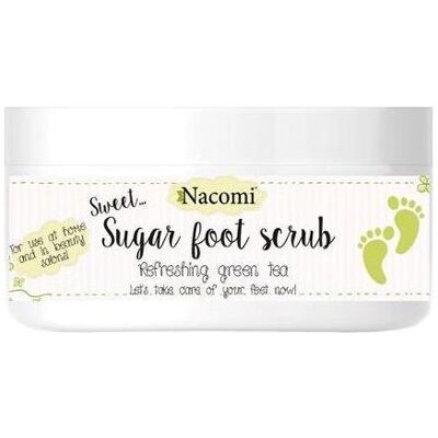 Nacomi, Fusspflegemittel, Sugar Foot Scrub Natural Sugar Peeling Is Green Tea 125G (125 g) Nacomi, Fusspflegemittel, Sugar Foot Scrub Natural Sugar Peeling Is Green Tea 125G (125 g)