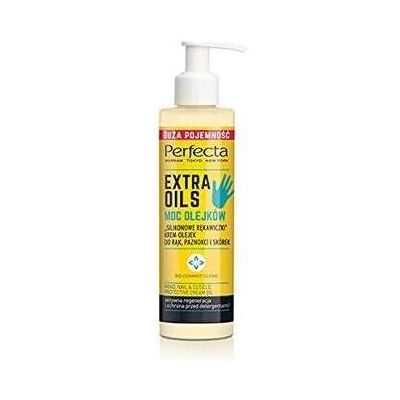 Perfecta, Handcreme, Extra Oils Silikonhandschuhe Bremsöl für Hände, Nägel und Nagelhaut 195ml (195 ml) Perfecta, Handcreme, Extra Oils Silikonhandschuhe Bremsöl für Hände, Nägel und Nagelhaut 195ml (195 ml)