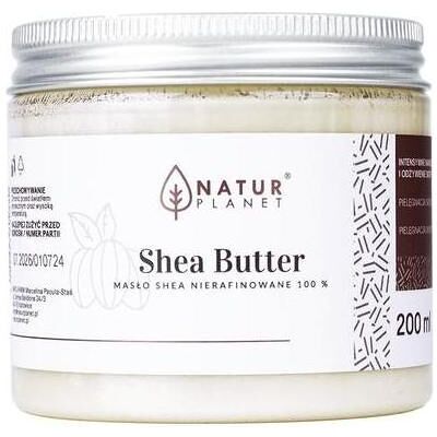 E-Fiore, Bodylotion, NATUR PLANET Masło Shea nierafinowane 200ml (Body Butter, 200 ml) E-Fiore, Bodylotion, NATUR PLANET Masło Shea nierafinowane 200ml (Body Butter, 200 ml)