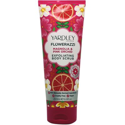 Yardley, Duschmittel, Flowerazzi Magnolia & Pink Orchid Body Scrub 200ml (200 ml) Yardley, Duschmittel, Flowerazzi Magnolia & Pink Orchid Body Scrub 200ml (200 ml)