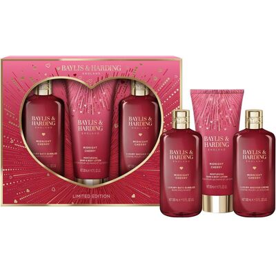 Baylis & Harding, Beauty Geschenkset, Midnight Cherry Kit 3-teiliges Geschenkset (Körperpflegeset) Baylis & Harding, Beauty Geschenkset, Midnight Cherry Kit 3-teiliges Geschenkset (Körperpflegeset)