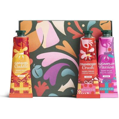 The Body Shop, Handcreme, HANDBALM TRIO CASE 3 Stück (90 ml) The Body Shop, Handcreme, HANDBALM TRIO CASE 3 Stück (90 ml)