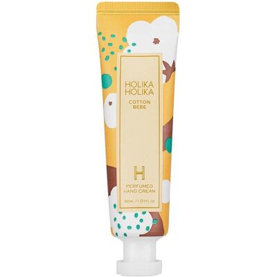 Holika Holika Cotton Bebe Duftende Handcreme - Pflege & Feuchtigkeit - 30ml Holika Holika Cotton Bebe Duftende Handcreme - Pflege & Feuchtigkeit - 30ml
